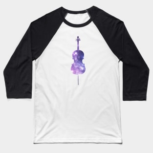 Space Cello Baseball T-Shirt